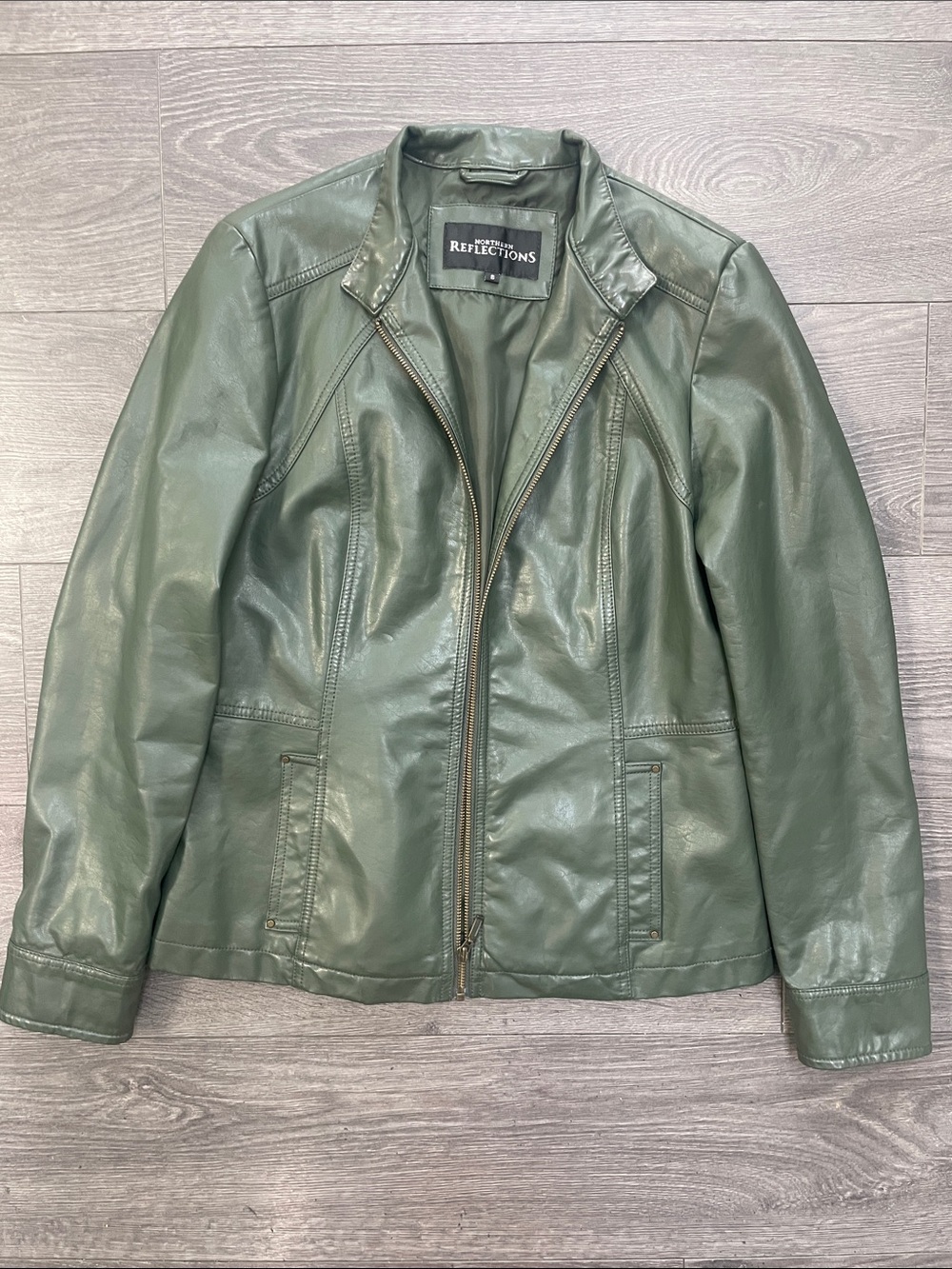 Northern Reflections olive green jacket